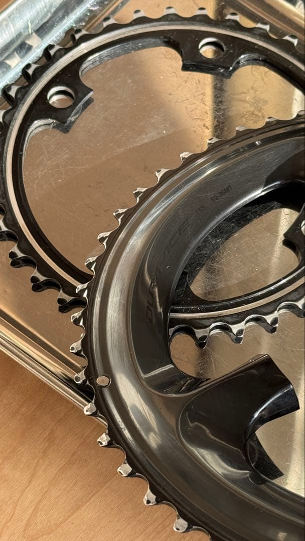 SHIMANO DURAACE FC-R9100 52/36T チェーンリング