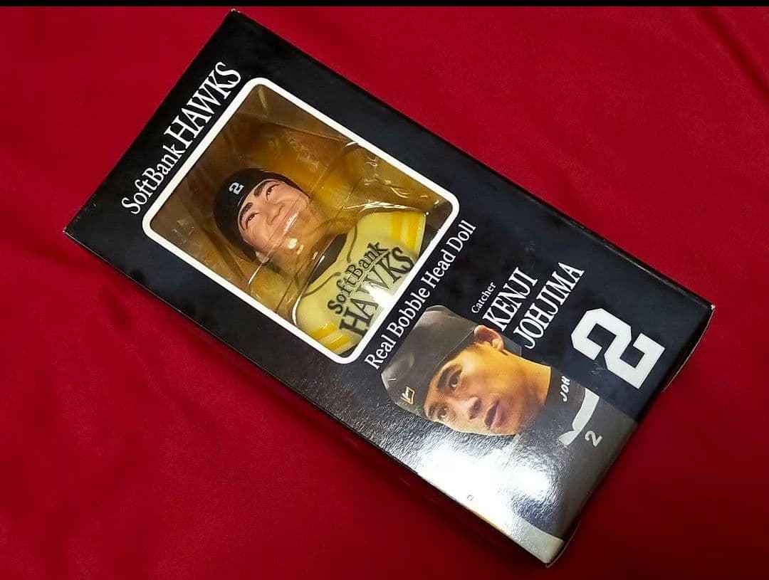 ◆　城島健司選手　バブルヘッド人形　◆　ソフトバンクホークス　◆　非売品　◆
