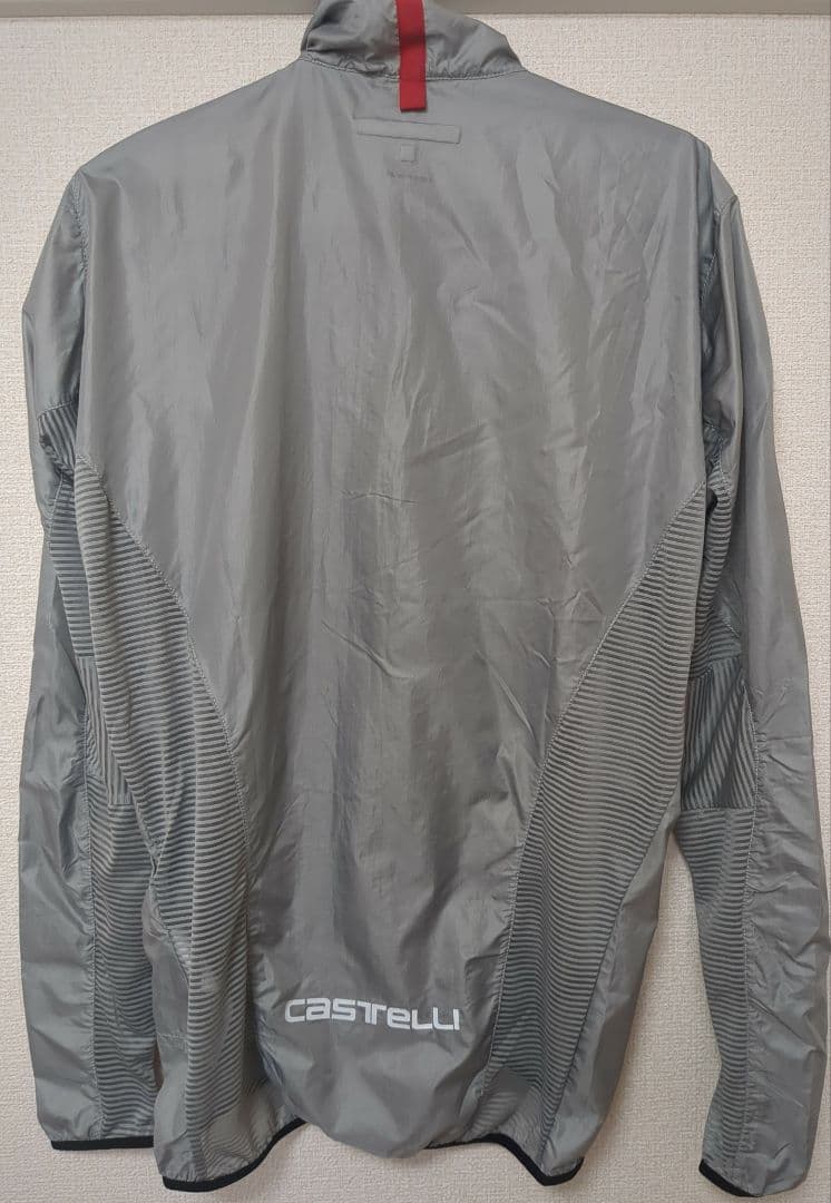 CASTELLI ARIA SHELL JACKET S グレー 試着のみ