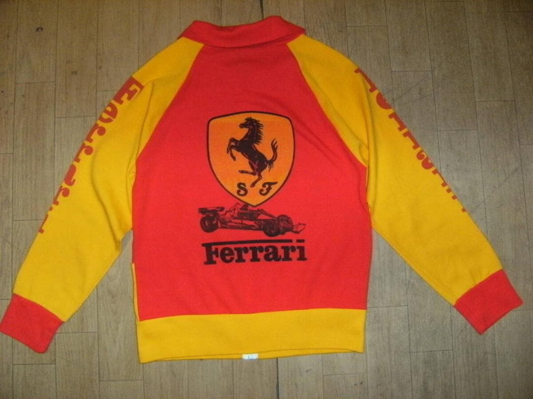 昭和レトロ★70年代★イタリア製★当時物 FERRARI フェラーリ ジャージ