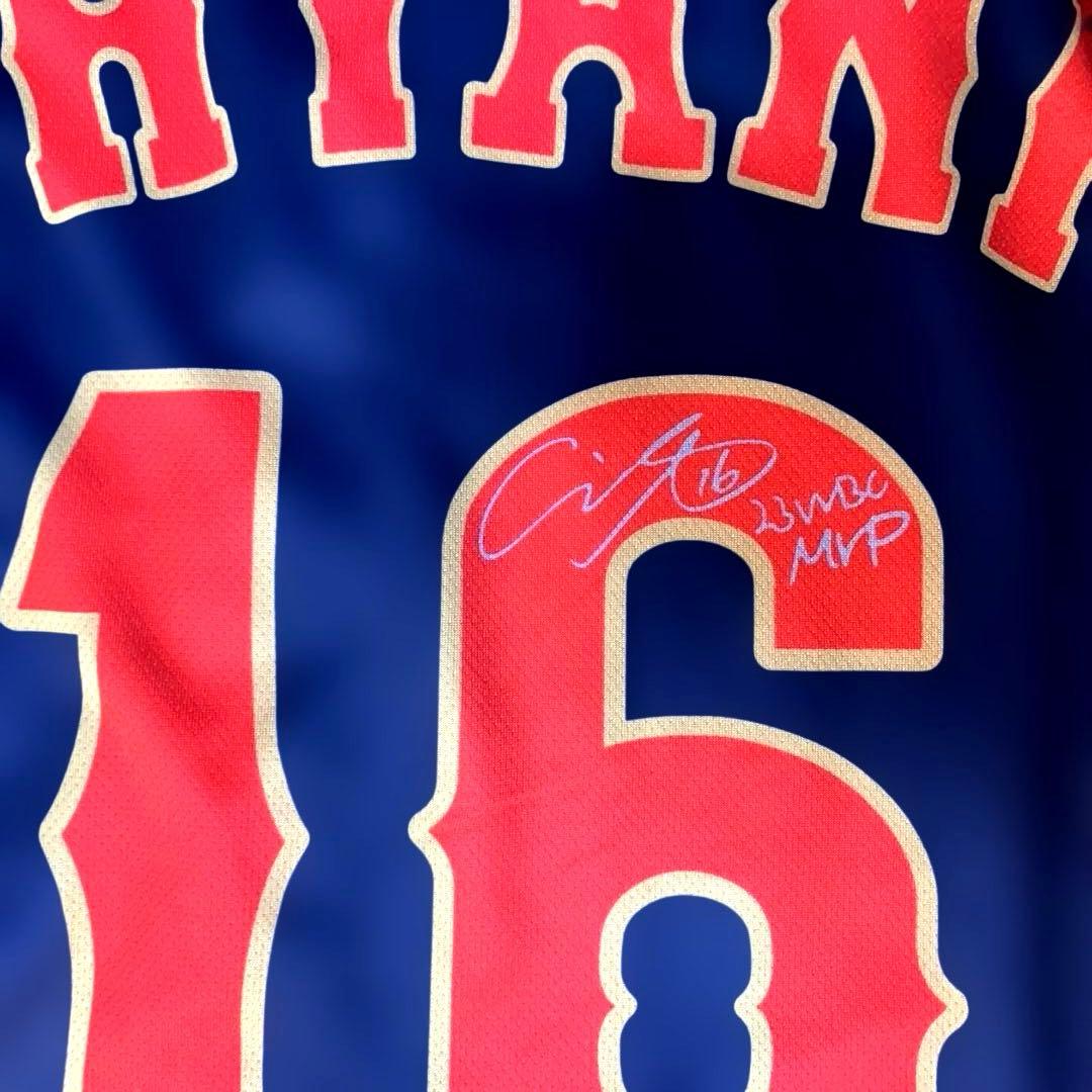 大谷翔平　2023WBC　ビジター　選手等プリントサイン入りユニフォーム　非売品