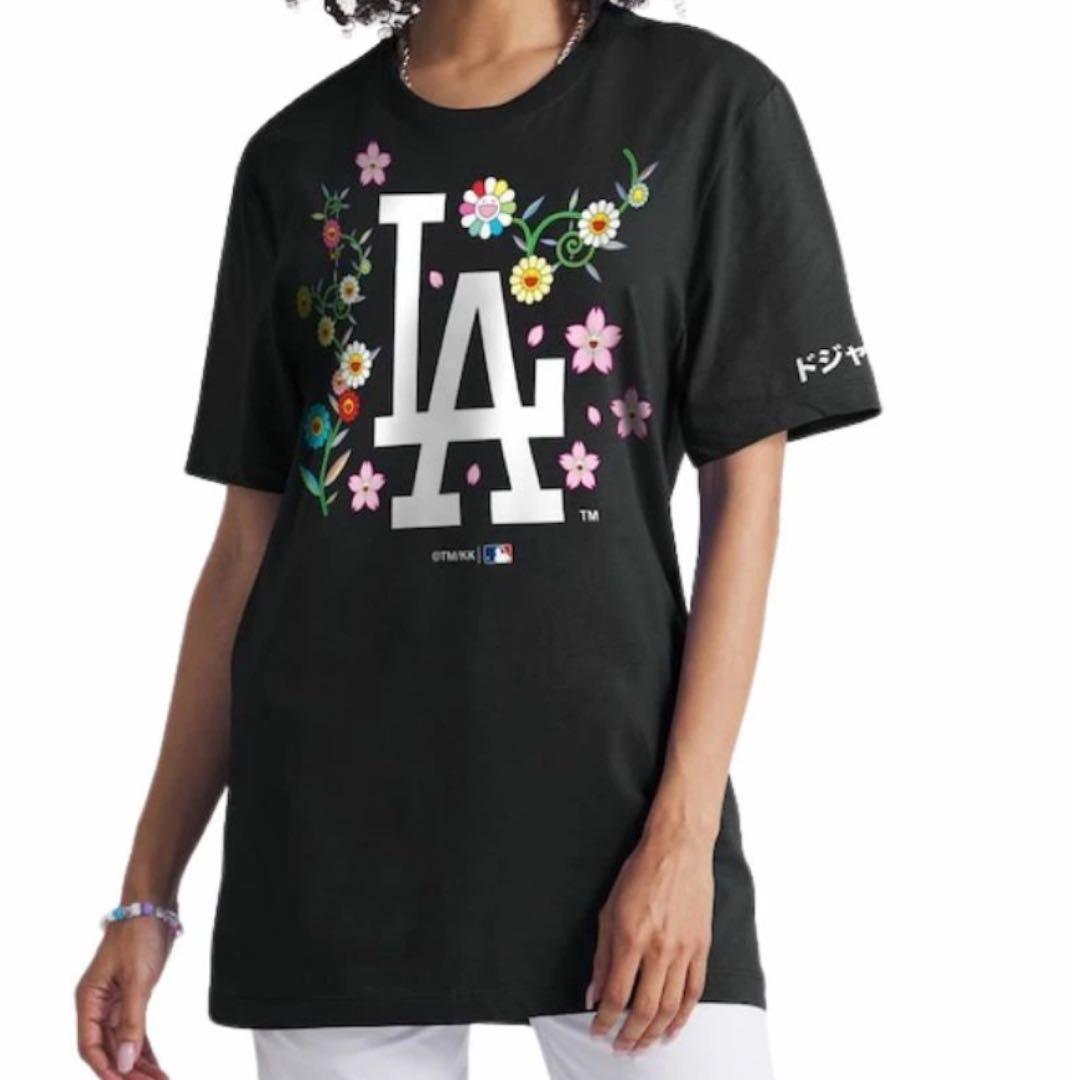 限定完売品 ドジャース 村上隆 特別コラボ Tシャツ サイズS ブラック