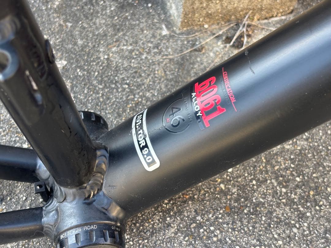 Louis garneau aviator 9.0 ロードバイク フレームセット