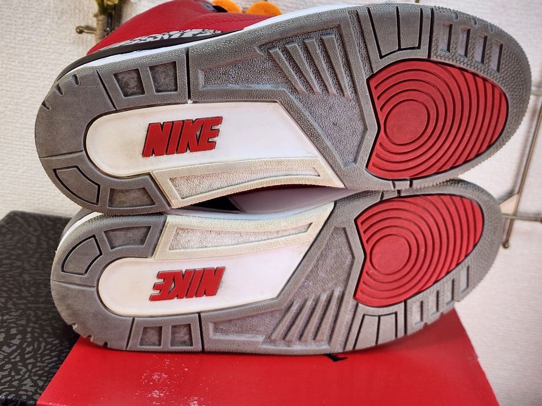 NIKE エアジョーダン3 レトロ SE \"Unite\" 25cm レッド