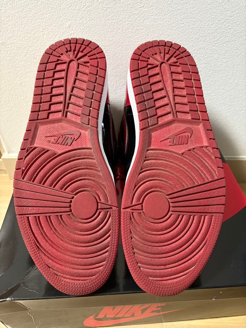 air jordan 1 パテントブレッド　patent bred