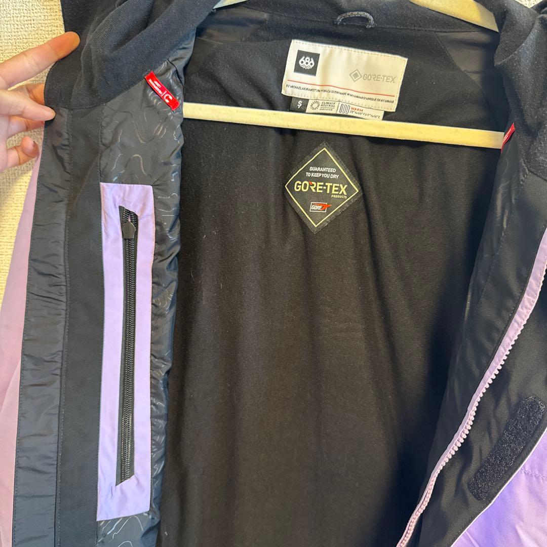 686 GORE-TEX 薄紫色ジャケット