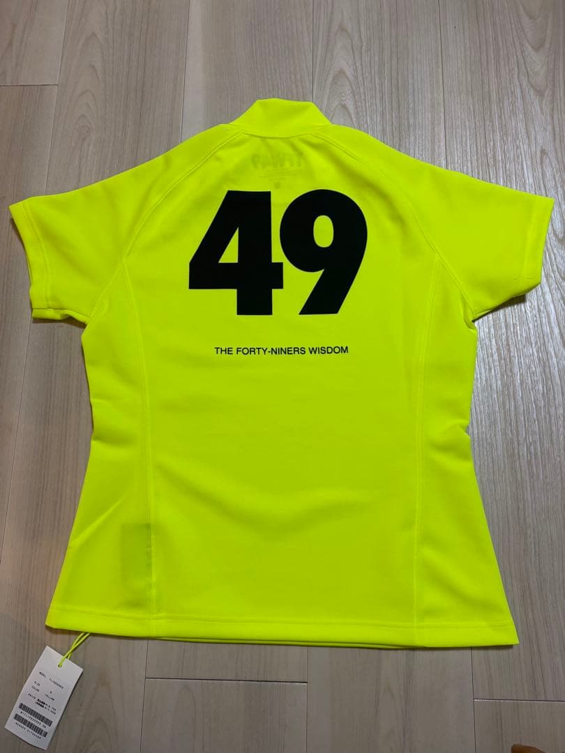 TFW49 レディース　モックネック Tシャツ イエロー　Sサイズ　新品未使用
