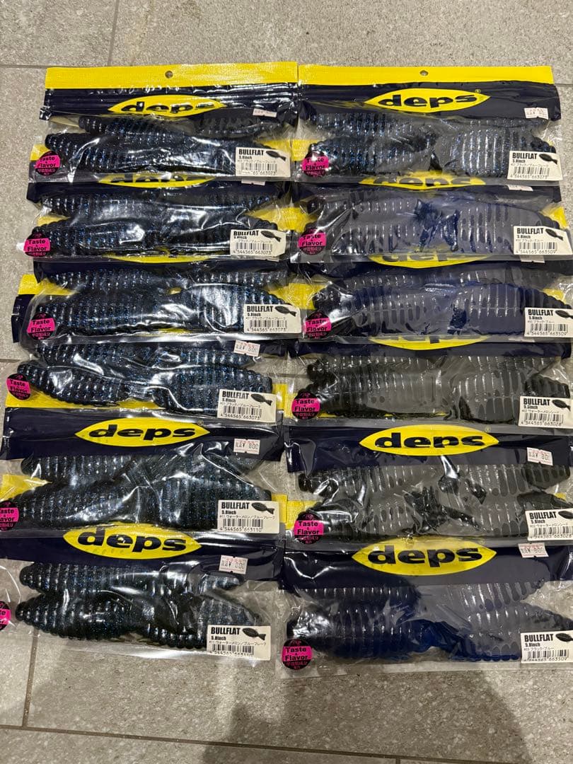 deps BULLFLAT 5.8 ワーム 12個セット