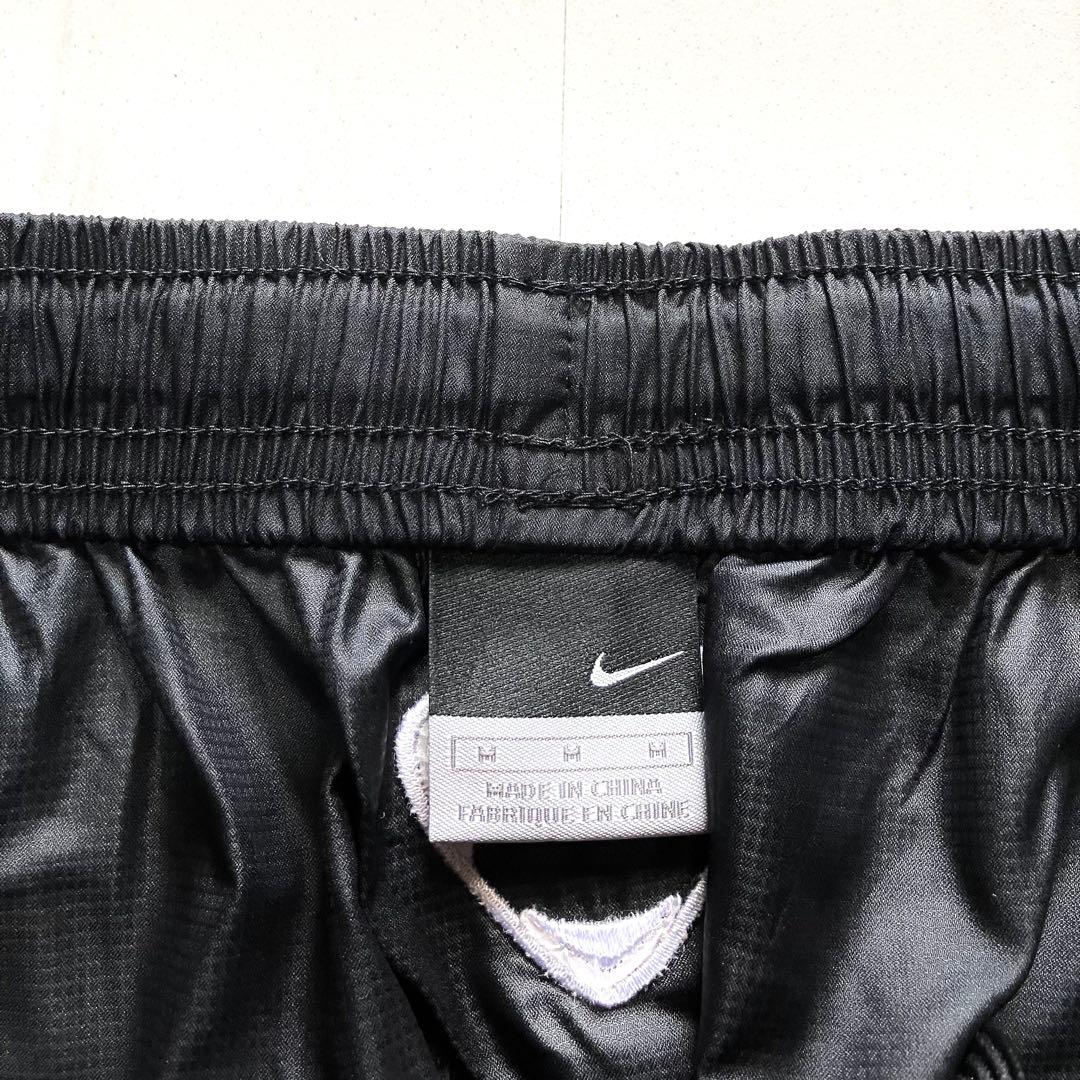 【美品】00s NIKE TOTAL90 ピステスーツセットアップ　黒/赤　M
