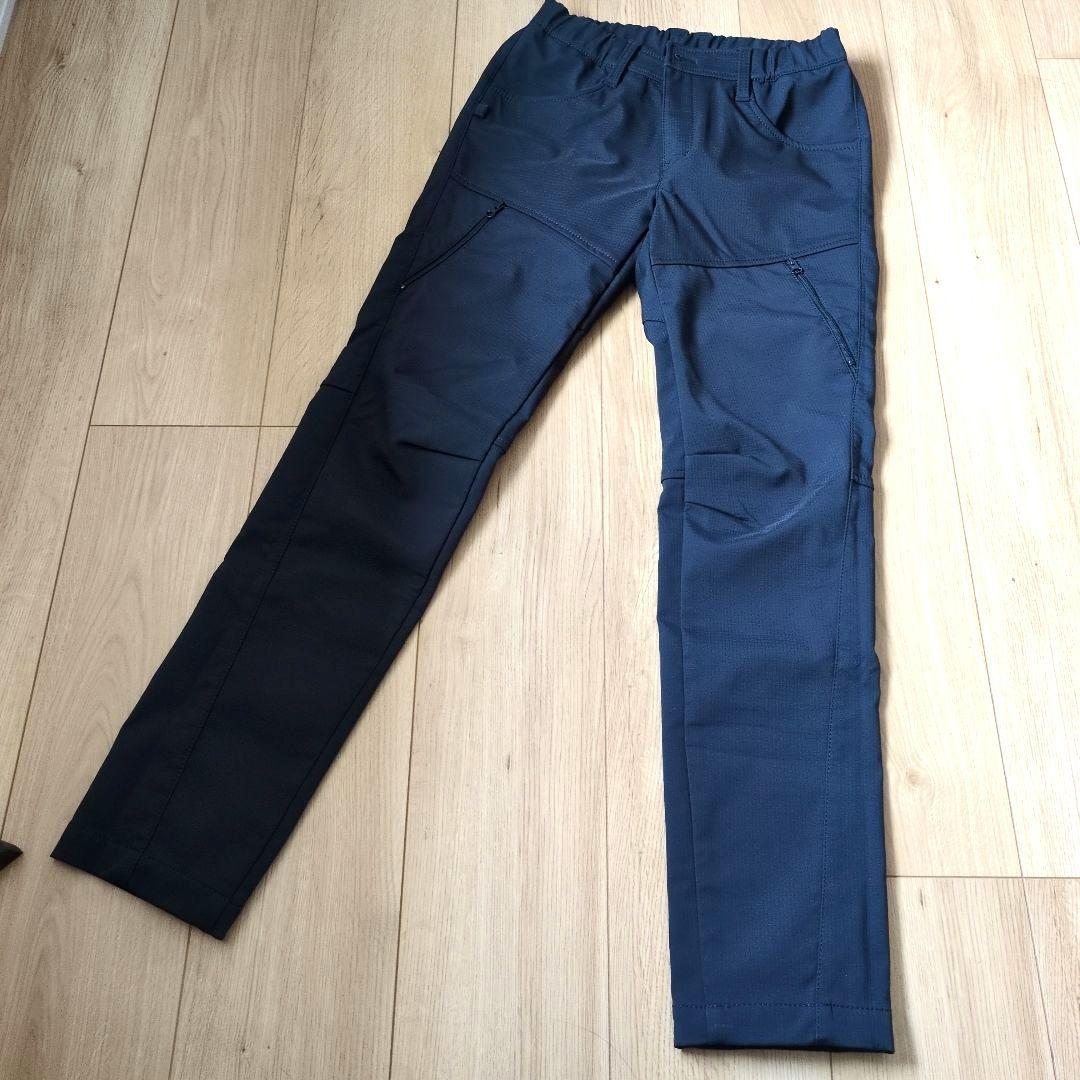 週末価格❗️超美品❗️ジャックバニー　レディース　ネイビー スリム裏起毛パンツ