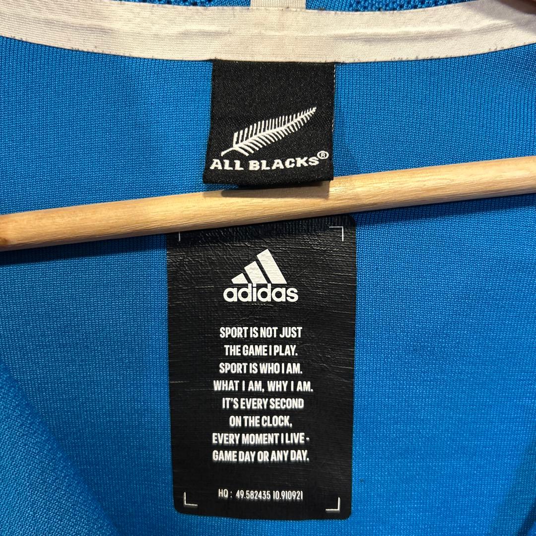 レア　ALL BLACKS adidas フルジップ　トラックジャケット