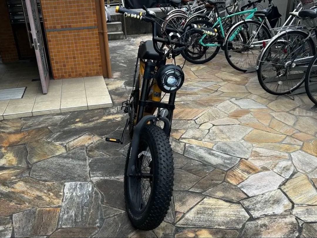 CYCOO GHOST電動アシスト自転車 カスタム多数　イエロー　今月中の出品