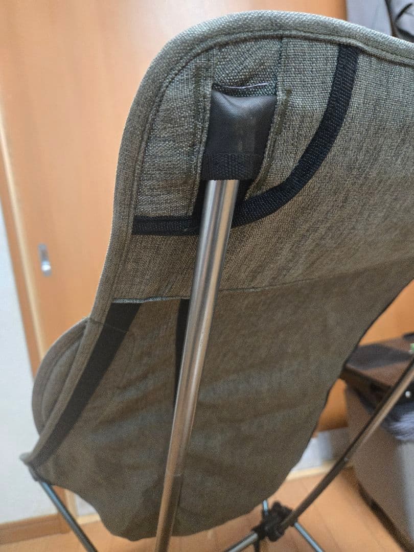 Qualz クオルツ ハイバックチェア ＋ 純正レッグマット付 キャンプ 椅子
