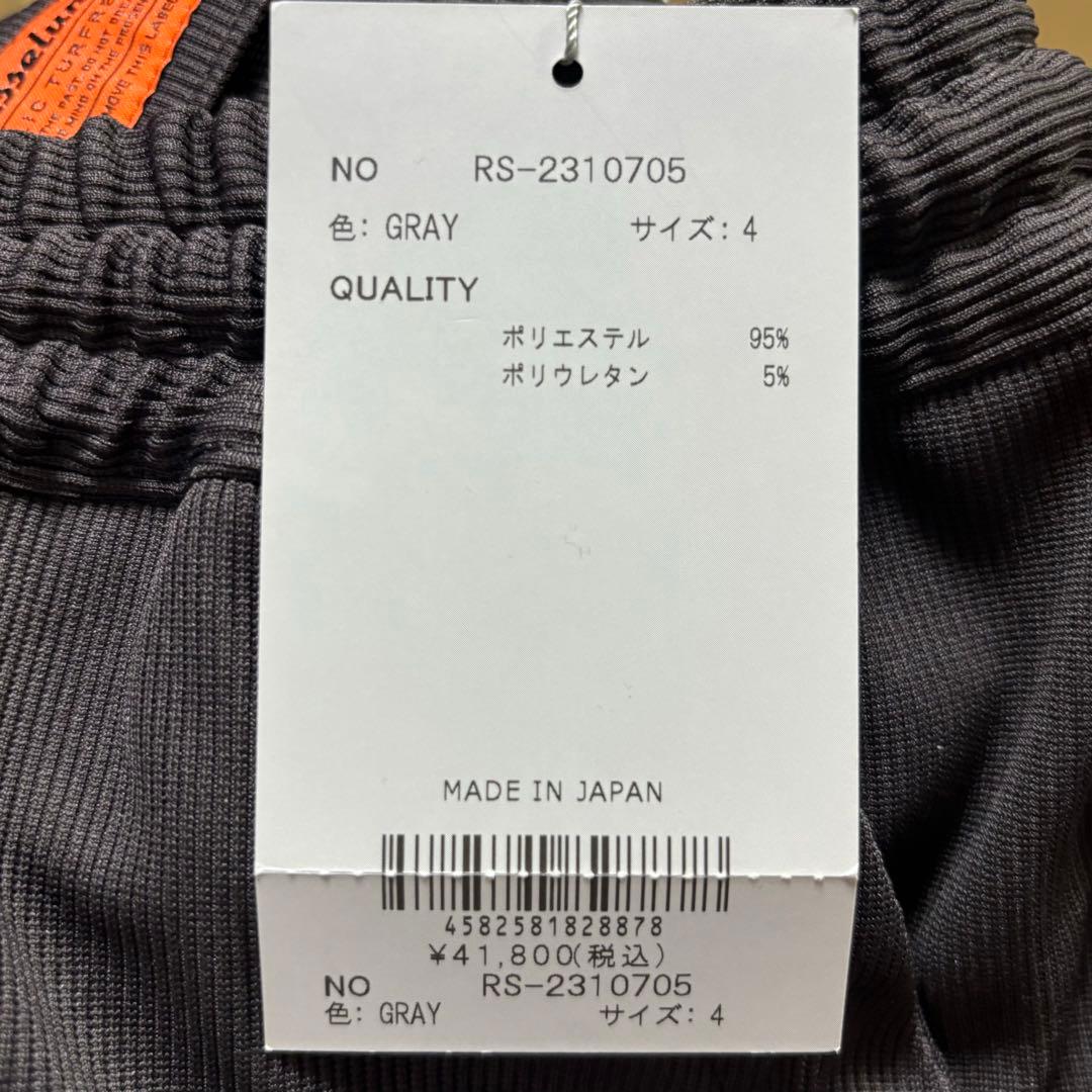 ラッセルノ ゴルフ サイドライン 6 ポケット ロングパンツ グレー M 4