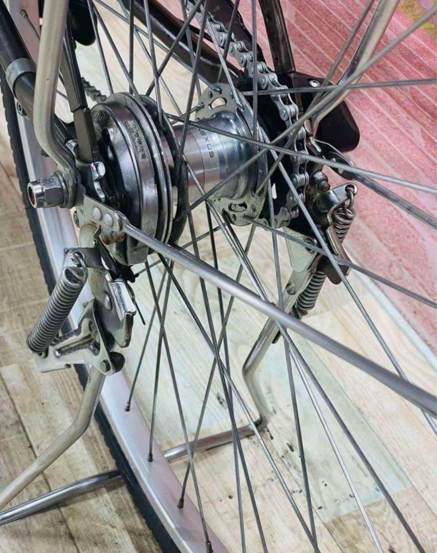 K2442 電動自転車パナソニック ママチャリ 26インチ 送料無料