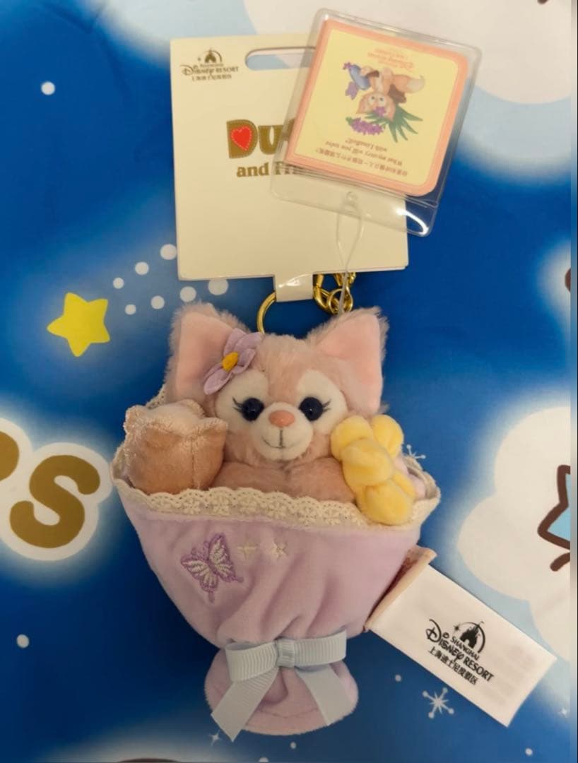 【上海ディズニー限定】お顔厳選 リーナベル クッキーアン　ぬいぐるみキーチェーン