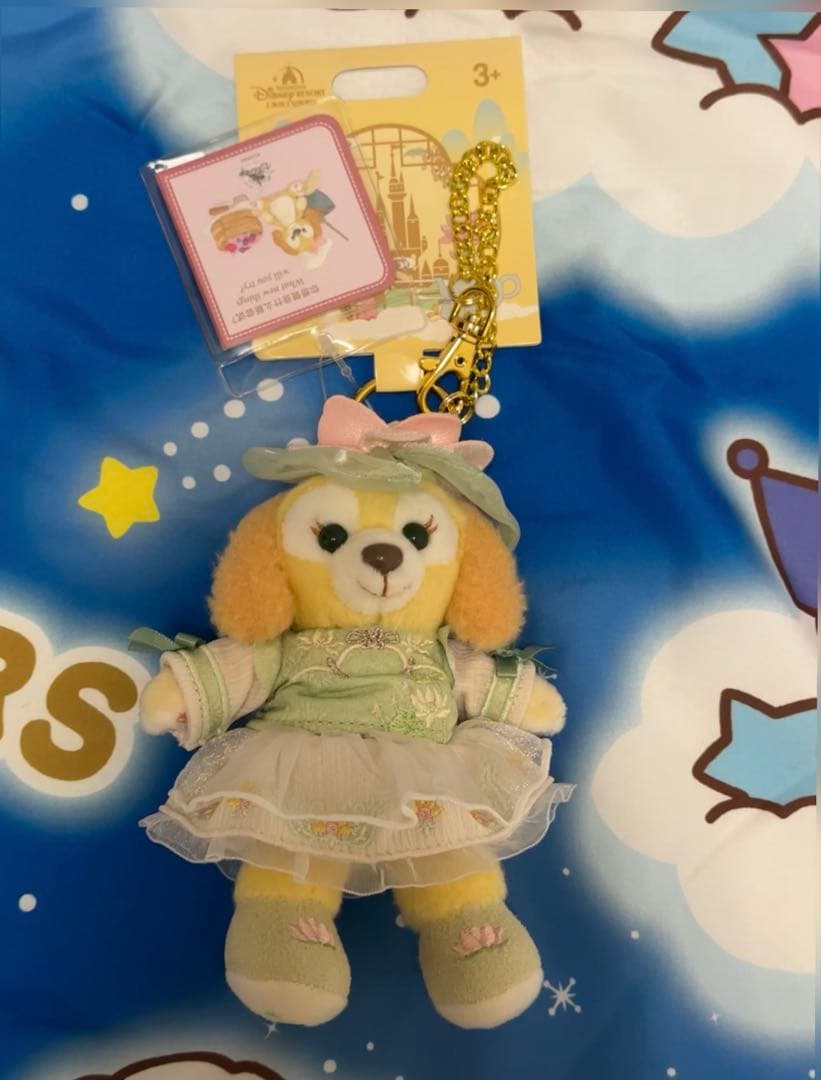 【上海ディズニー限定】お顔厳選 リーナベル クッキーアン　ぬいぐるみキーチェーン