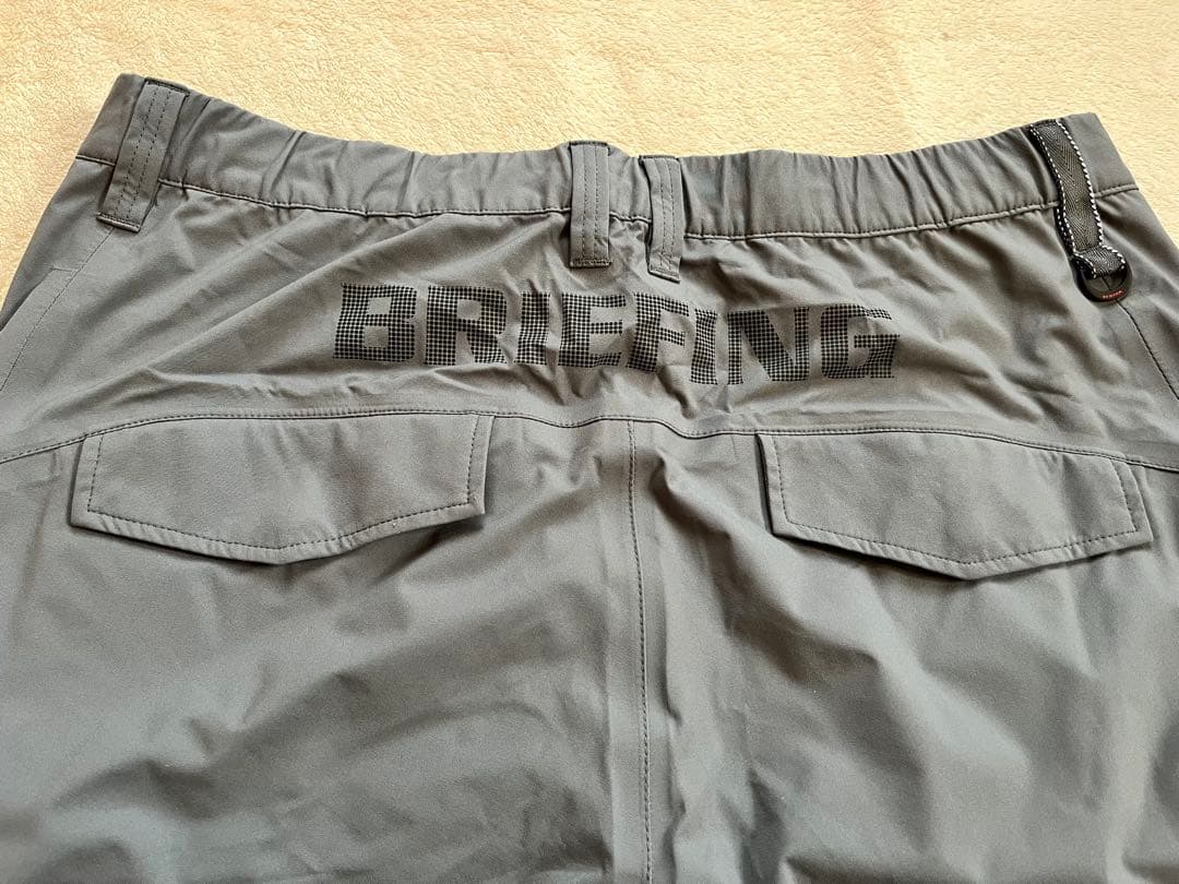 BRIEFING グレー レインウェア上下 セットアップ size L 極美品