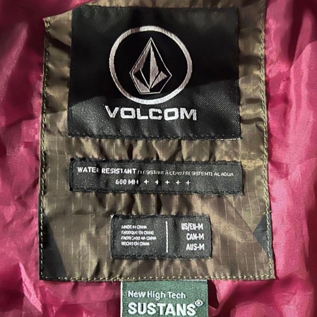 VOLCOM 2019年秋冬物　迷彩　アノラックダウン　人気　Mサイズ