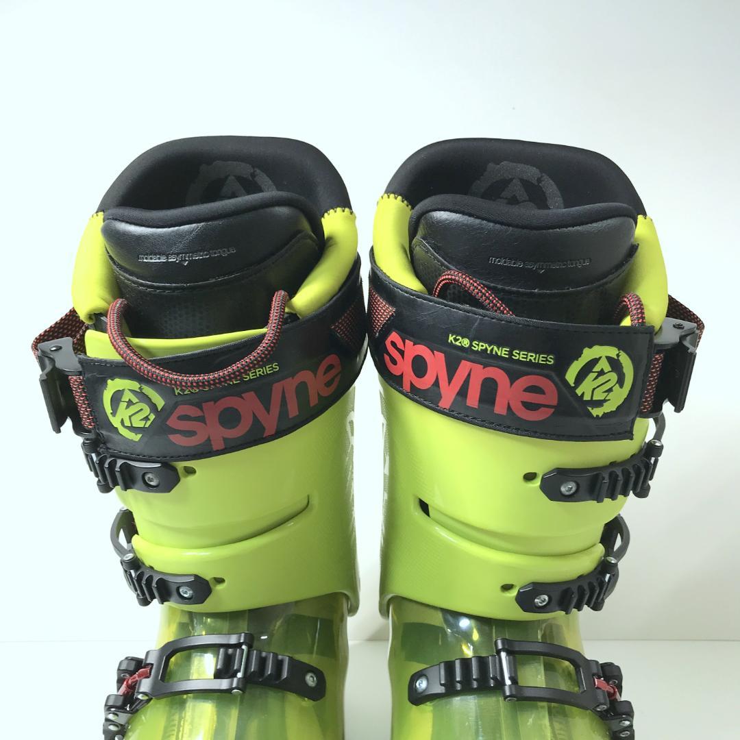 【希少/美品】K2 spyne 130LV 26/26.5 スケルトン イエロー