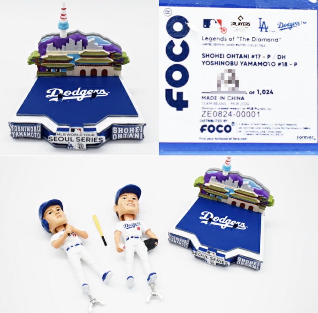 メジャーリーグ DUAL BOBBLE ボブルヘッド 大谷翔平×山本由伸