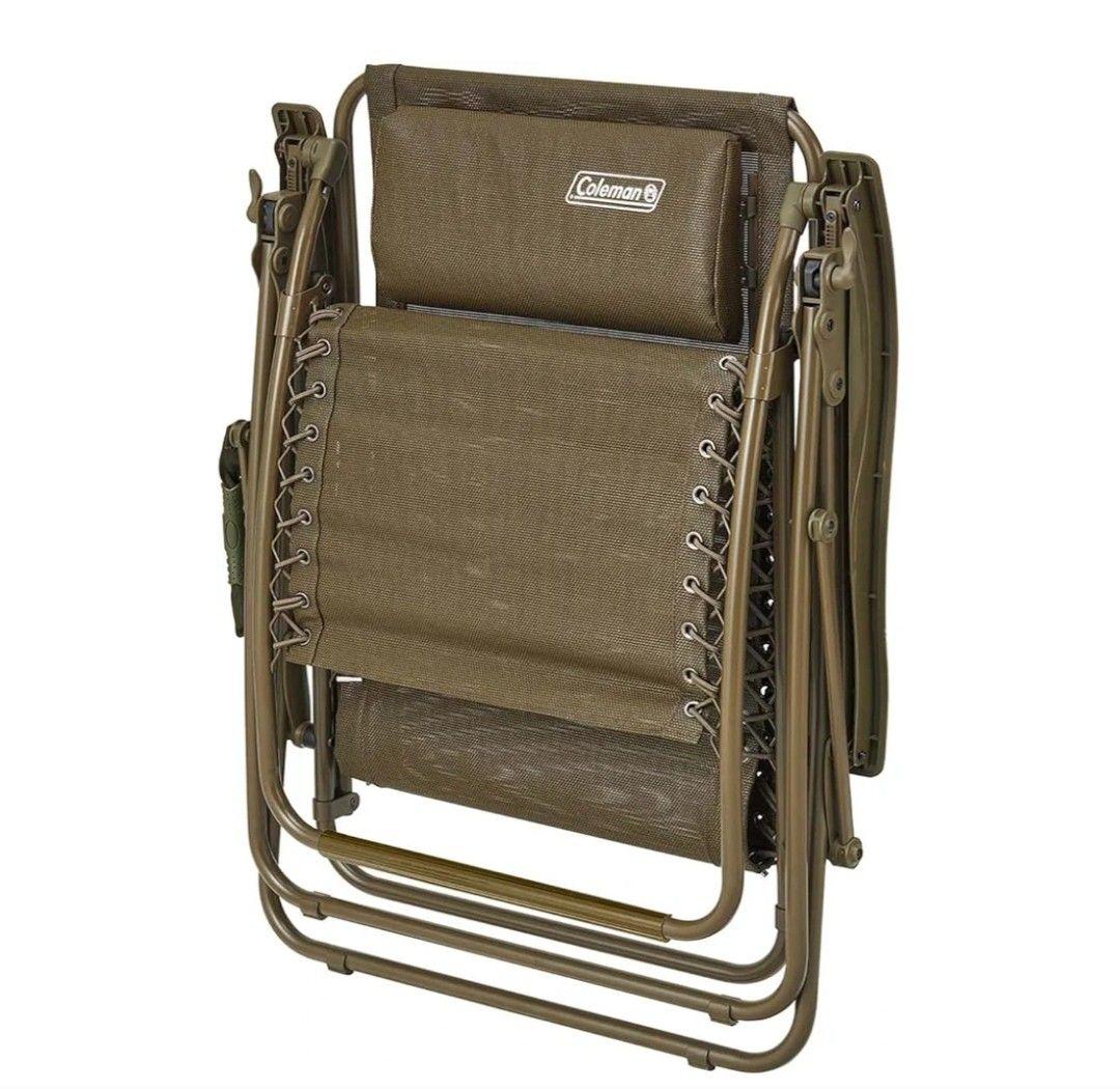 Coleman リクライニングチェア　屋外未使用品