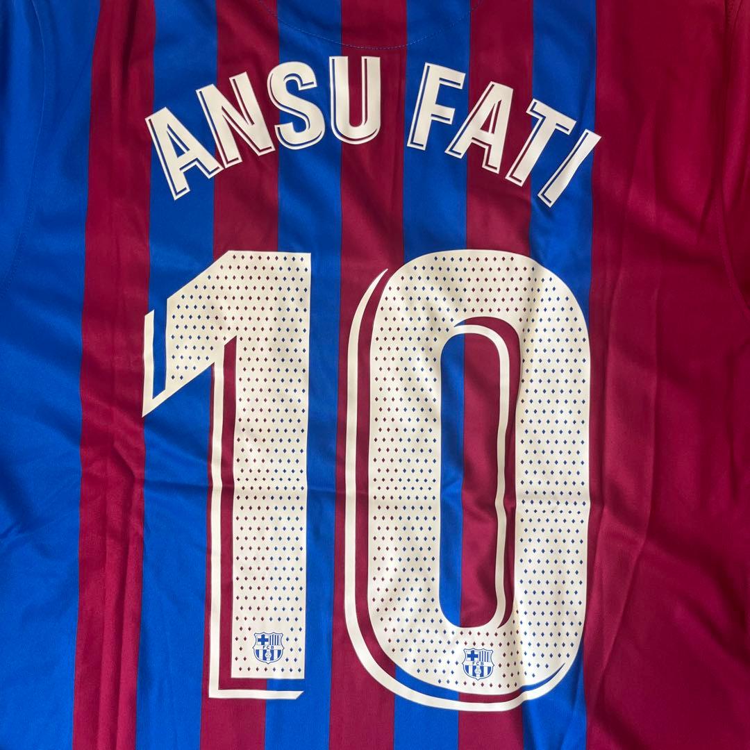 バルセロナ21-22ユニフォーム アンスファティLサイズ