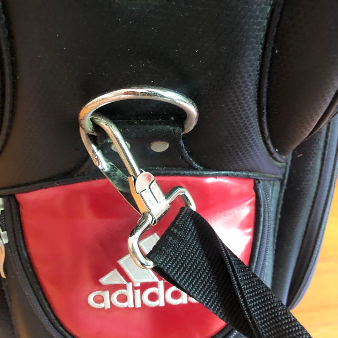 adidas アディダス キャディバック ブラック フードなし
