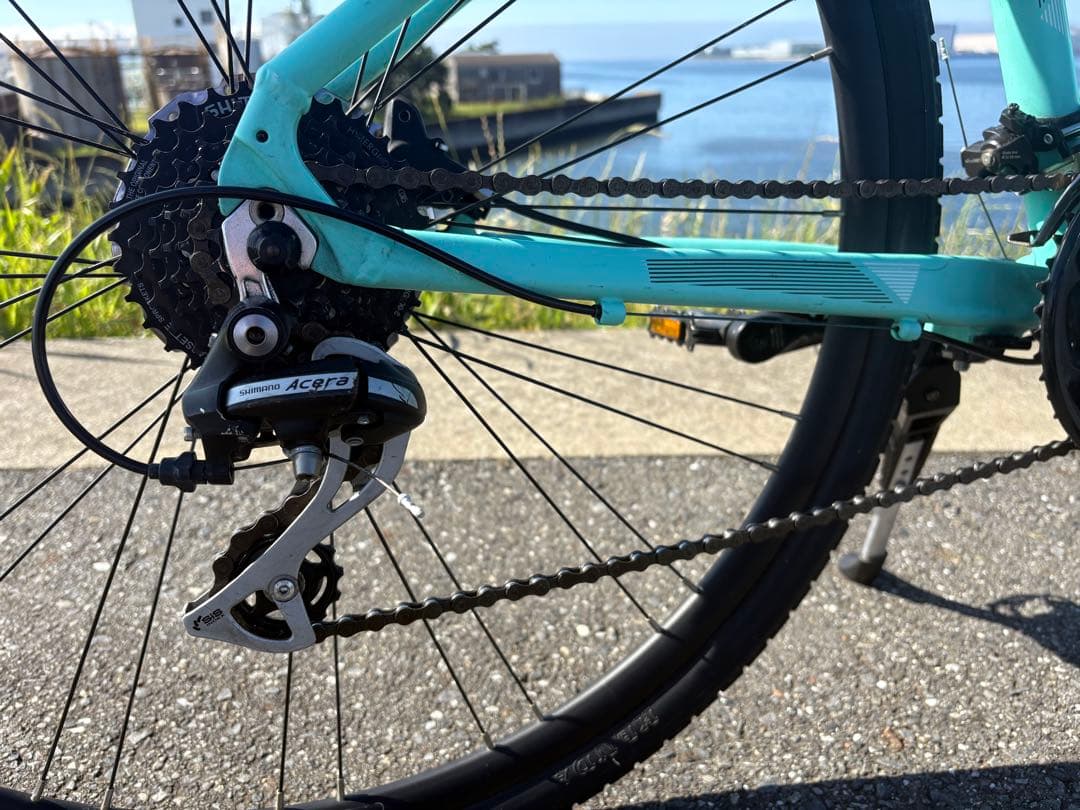 ディスクブレーキ クロスバイク　Bianchi c.sport2 ビアンキ 美品