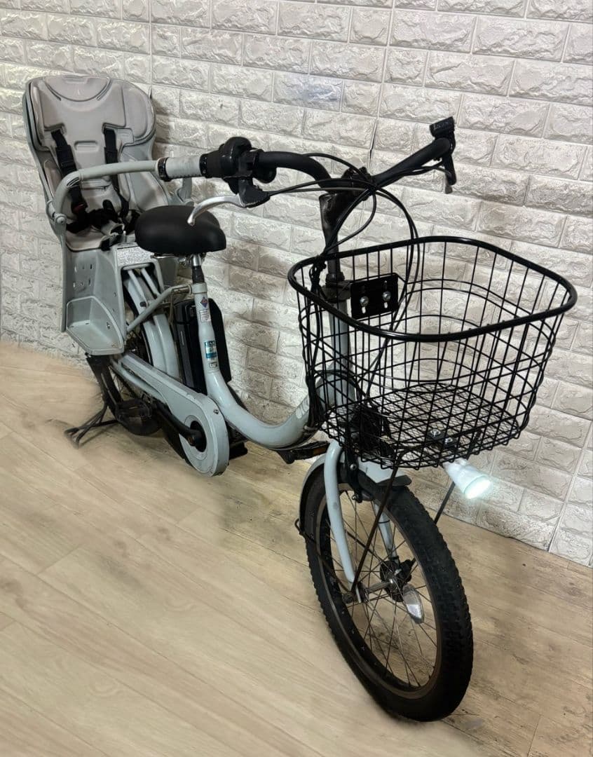 ✨美品✨室内保管✨純正チャイルドシート使用✨ブリヂストンビッケ子供乗せ電動自転車
