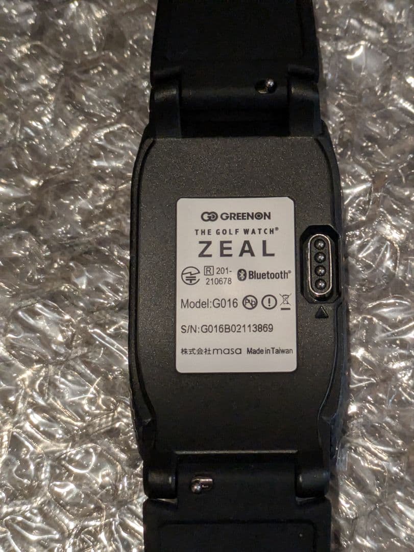 【 美品 】 グリーンオン　ジール　ZEAL GPSナビ ゴルフウォッチ