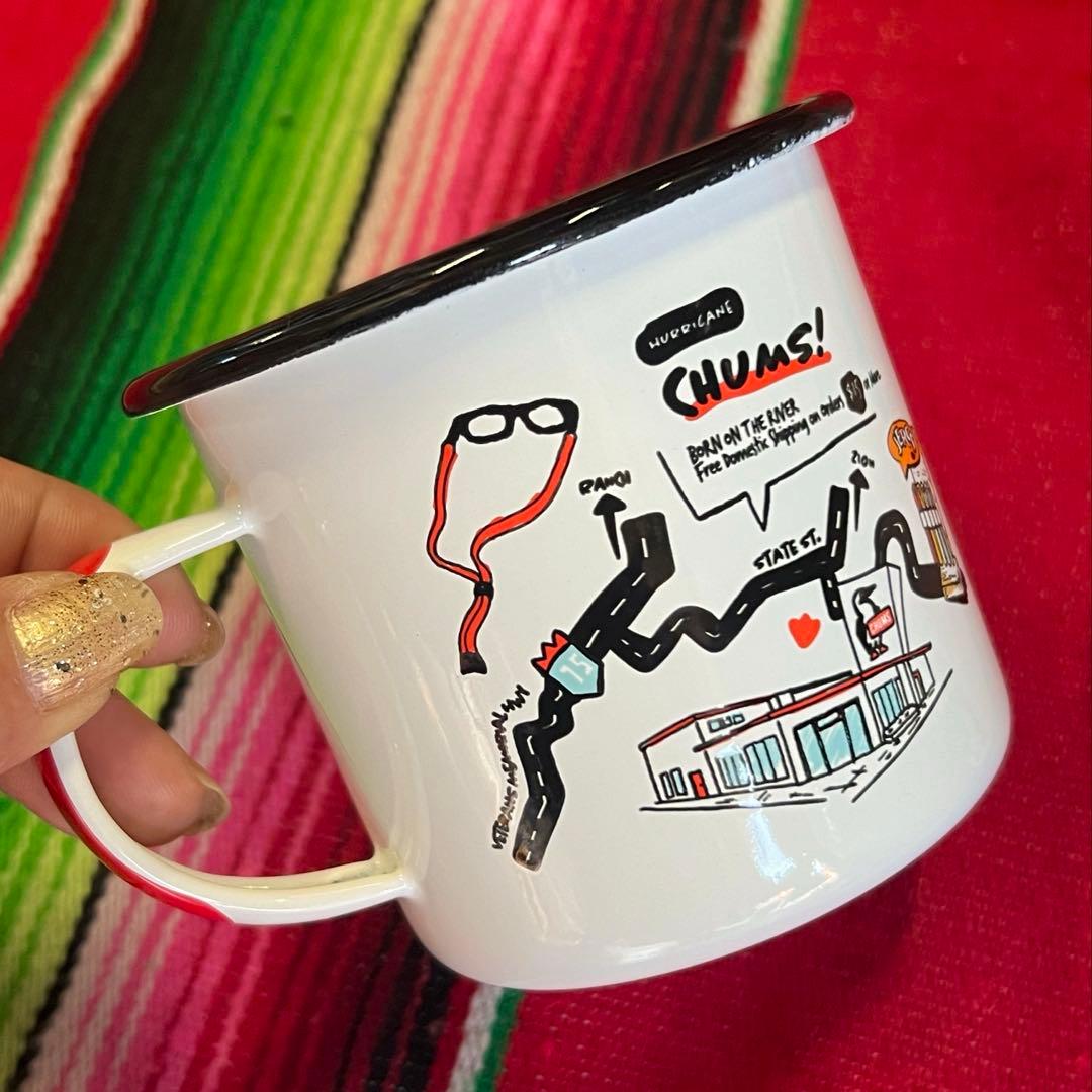 新品　CHUMS Enamel Mug チャムス カップ　2コセット