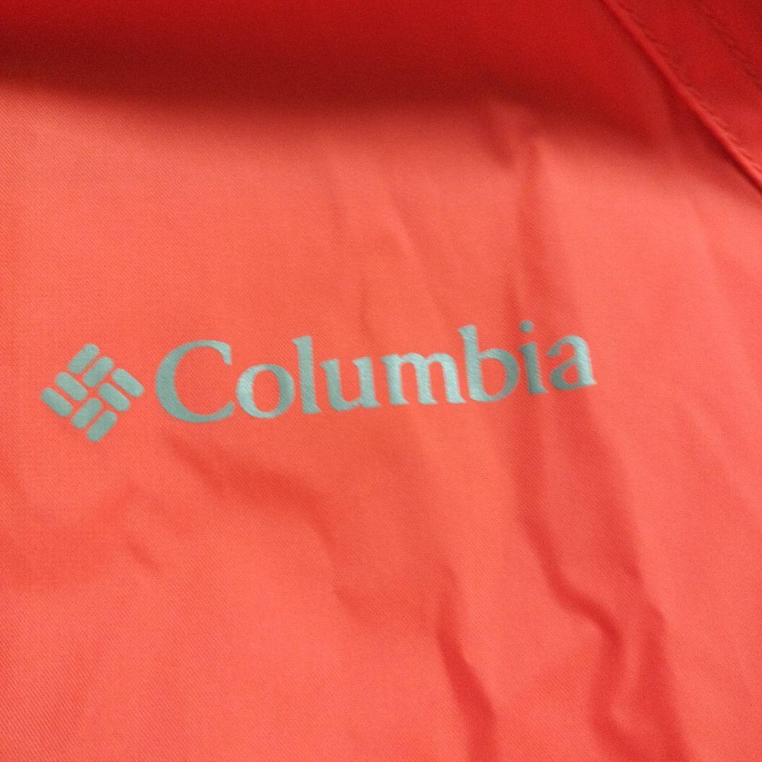 Columbia フード付きウィンドブレーカー オレンジ即購入◎