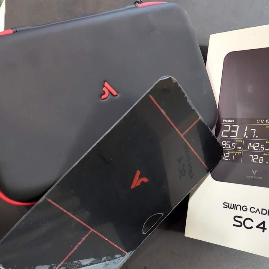 ゴルフ 弾道測定器 SC4 SwingCaddie スイングキャディ ケース付き