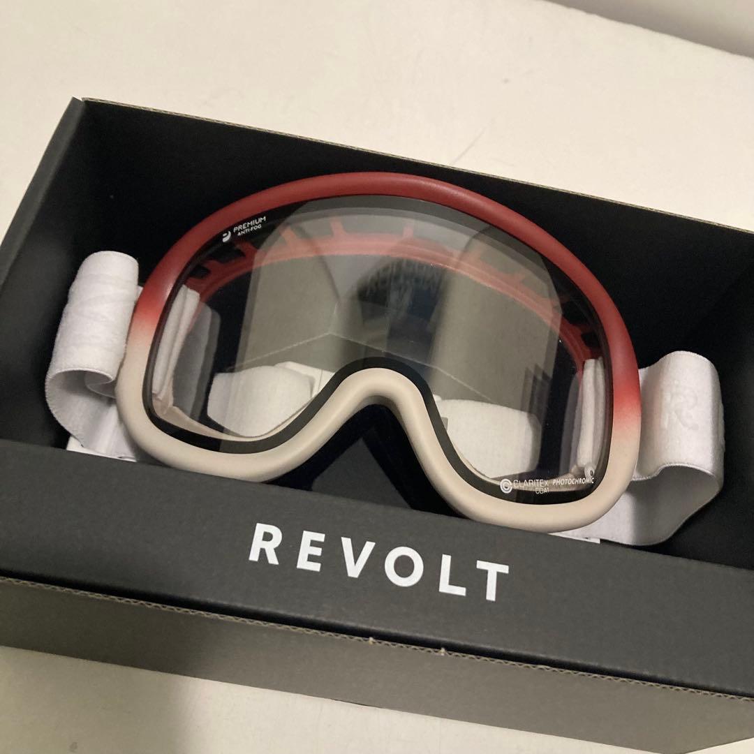 新品 25-26 リボルト ゴーグル モダン REVOLT スーパー ライト