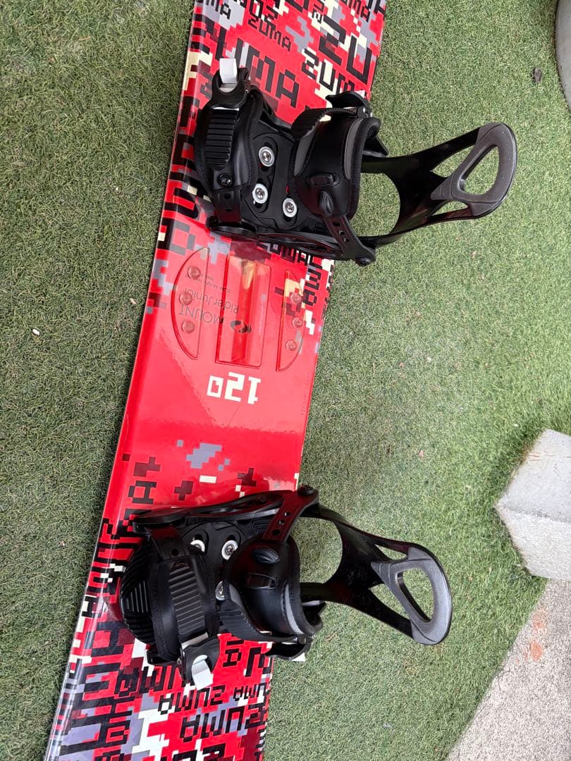 スノーボード2点セット ZUMA 120cm ツマ キッズ 子供 ジュニア