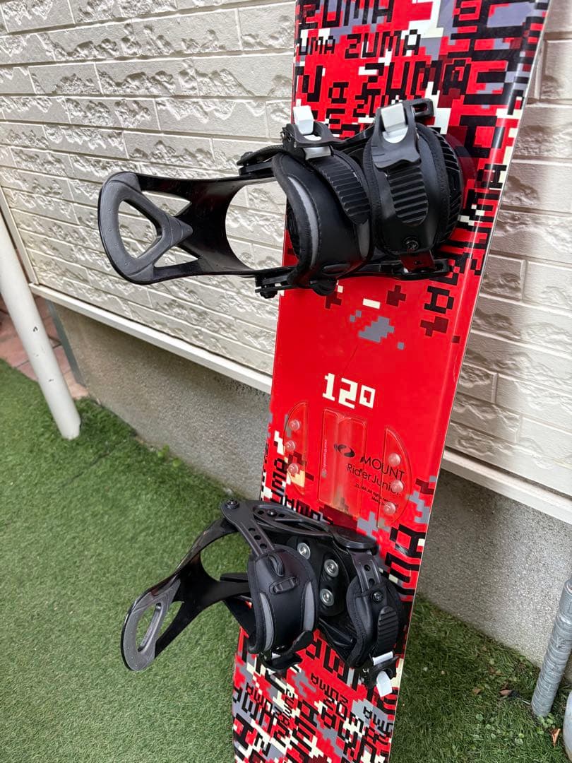 スノーボード2点セット ZUMA 120cm ツマ キッズ 子供 ジュニア
