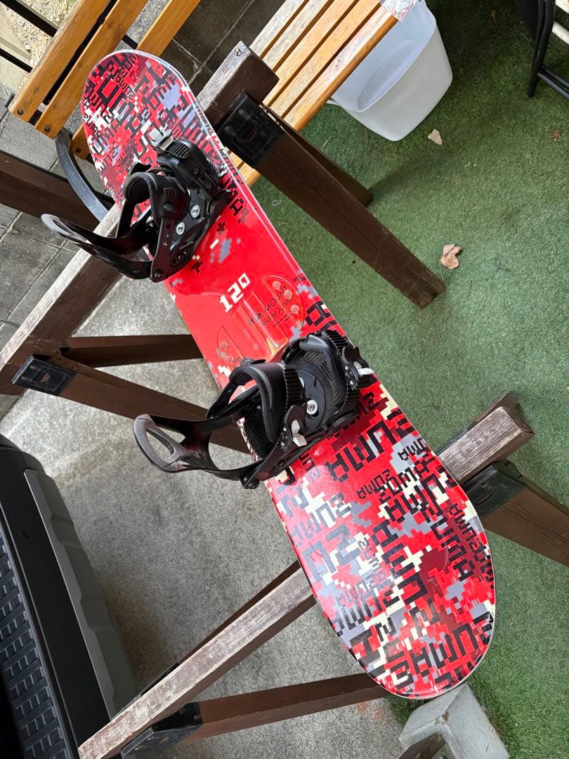 スノーボード2点セット ZUMA 120cm ツマ キッズ 子供 ジュニア