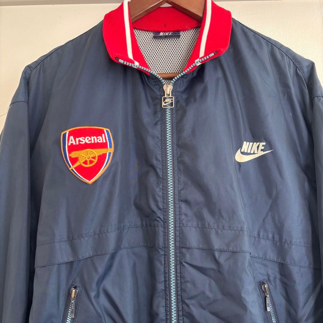 アーセナル　ジャージ　ジャケット　サッカー　ユニフォーム　シャツ　古着
