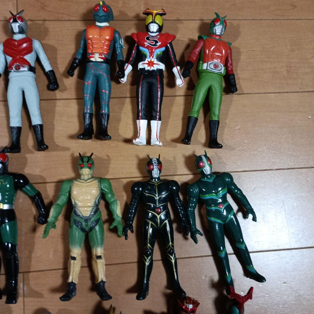 仮面ライダーソフビ52体