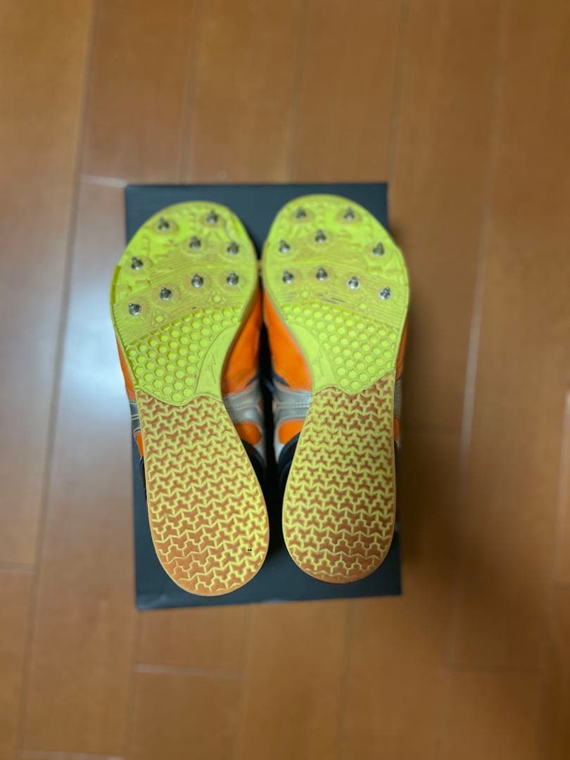 コ*ウ様 Mizuno フィールドジオAJ28.0cm オレンジ/ネイビー