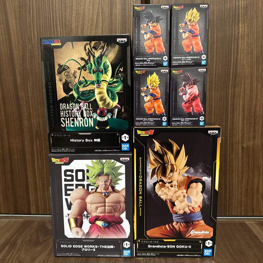 ドラゴンボール　フィギュアまとめ売り　スプリットフリックス/グランディスタ/他