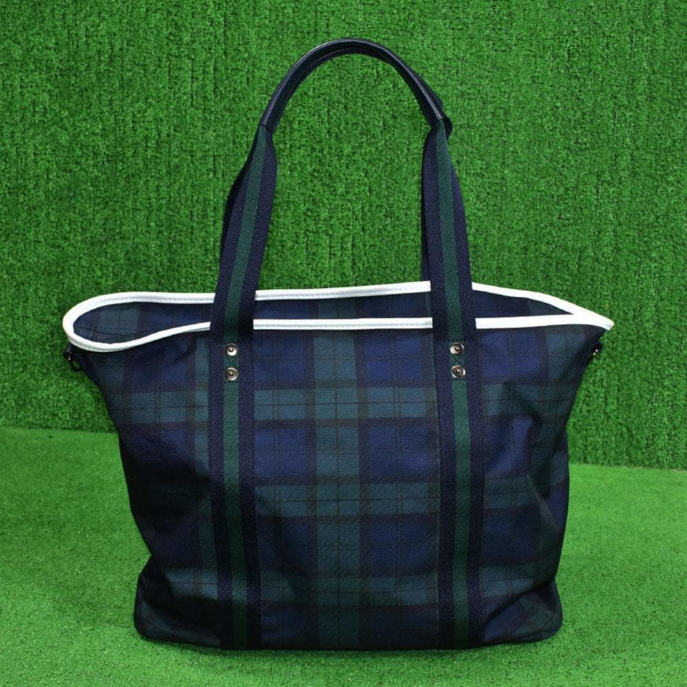 POLO GOLF/ポロ ゴルフ 大判トートバッグ【チェック】美品！