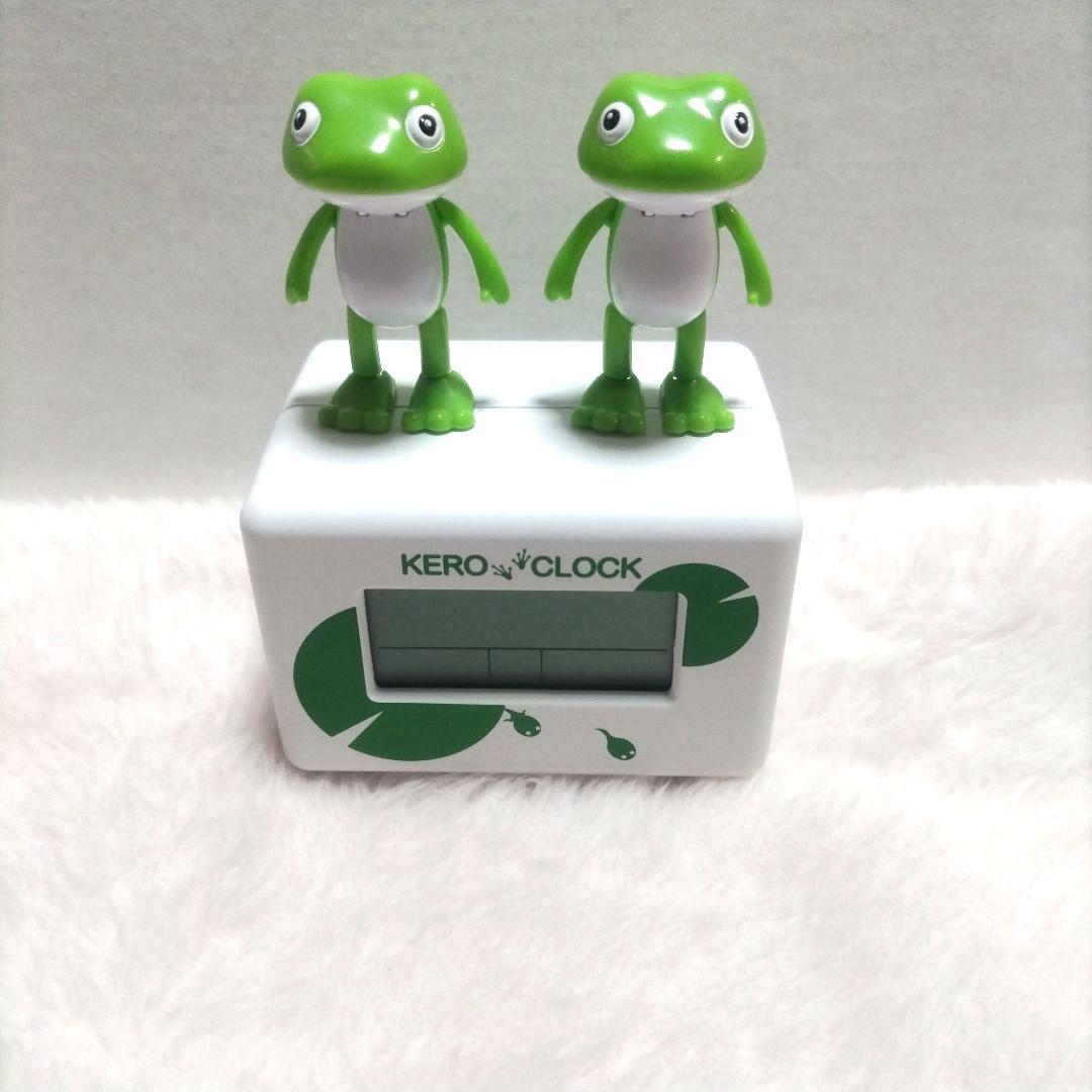 リズム ケロクロック2 KERO CLOCK 目覚まし時計 デジタル時計