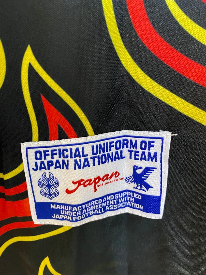 日本代表 川口能活 1998シーズンW杯GK 炎 ユニフォーム キーパー　L