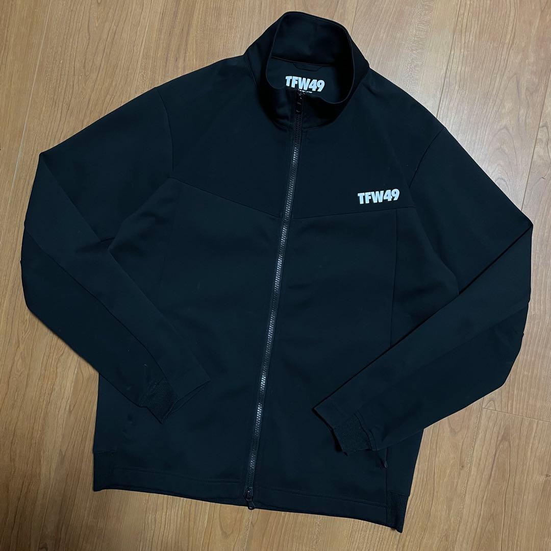 定価5万TFW49 マルチブルゾン ブラック　M ジャージ　ゴルフ