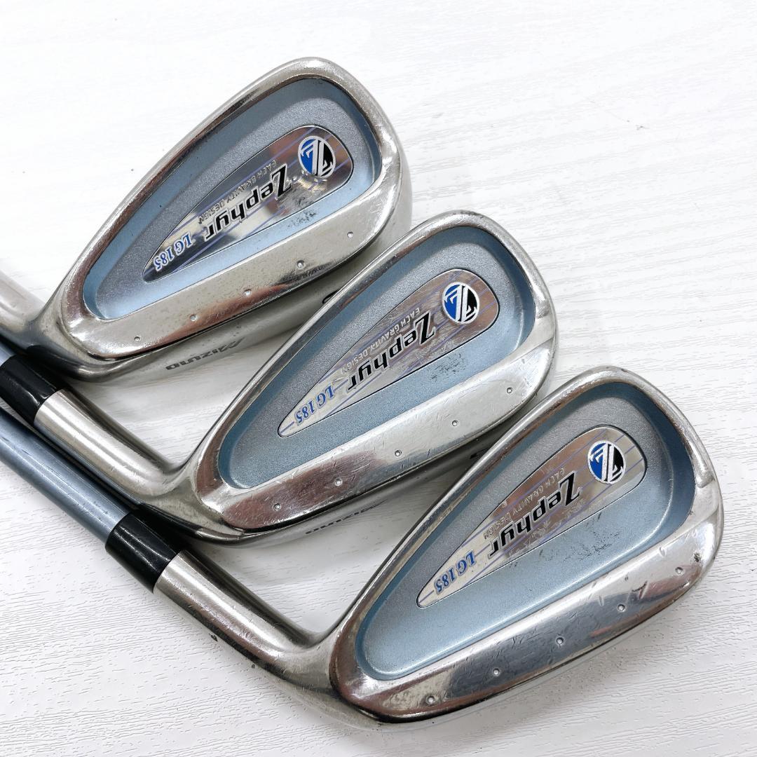 MIZUNO LG185 ミズノ ゼファー アイアン セット レディース L