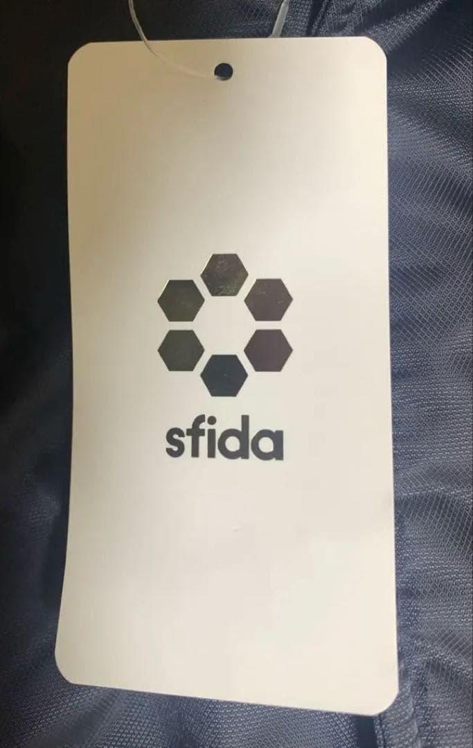 sfida製ベンチコートネイビー フード付き メンズLサイズ　タグ付新品未使用