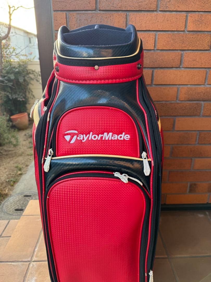 TaylorMade ゴルフバッグ レッド