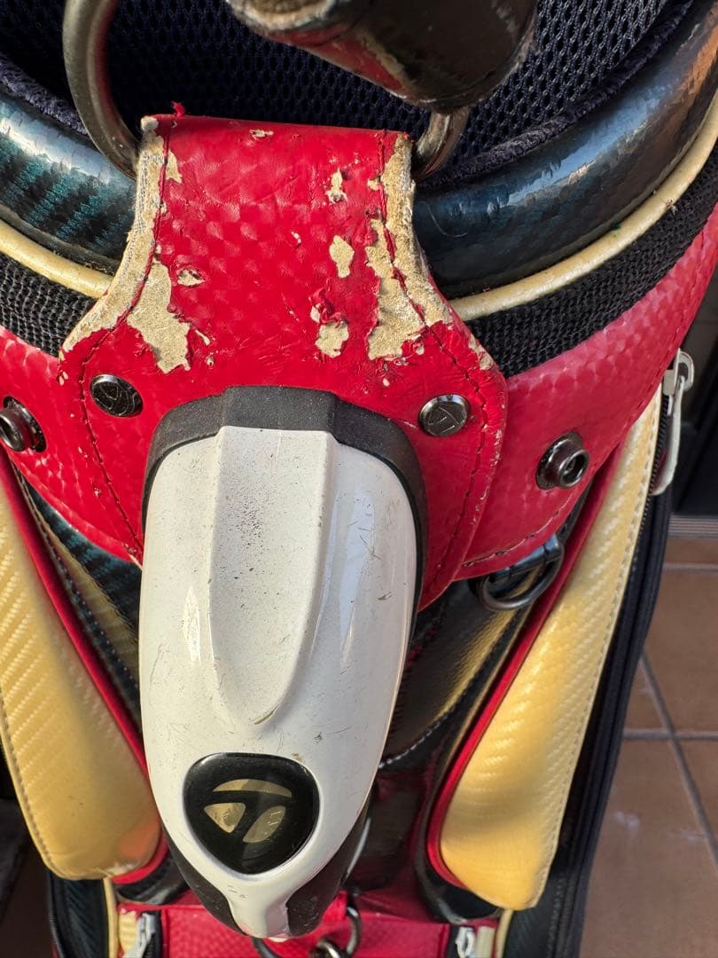 TaylorMade ゴルフバッグ レッド